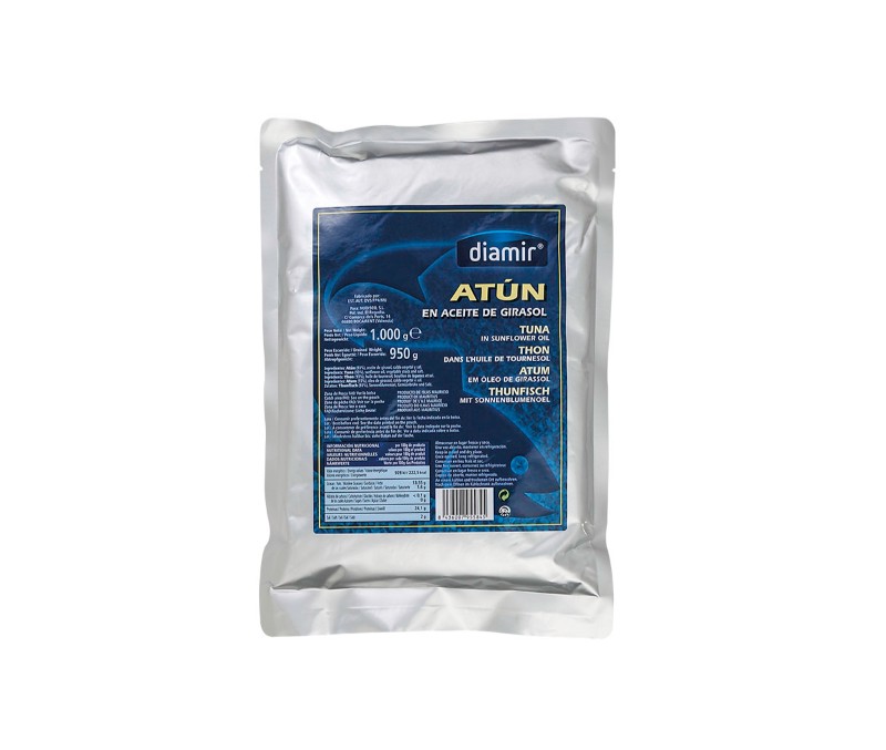 Atún en bolsa (1 caja de 16 kg)