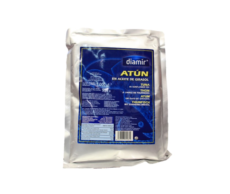 Atún en bolsa (1 caja de 16 kg)