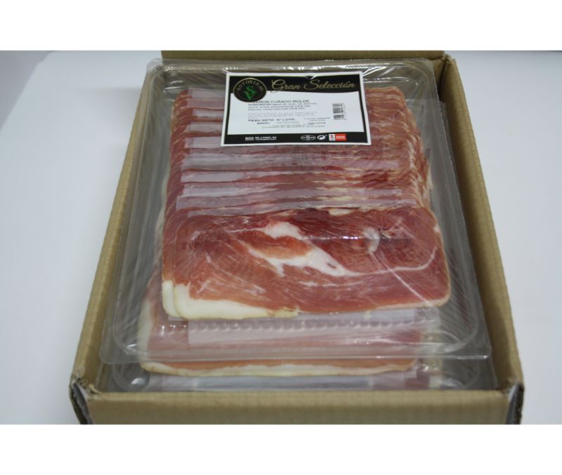 Lonchas de jamón alto rendimiento (1 caja de 3kg)