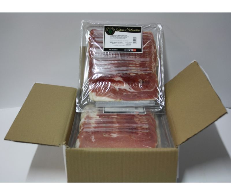 Lonchas de jamón alto rendimiento (1 caja de 3kg)