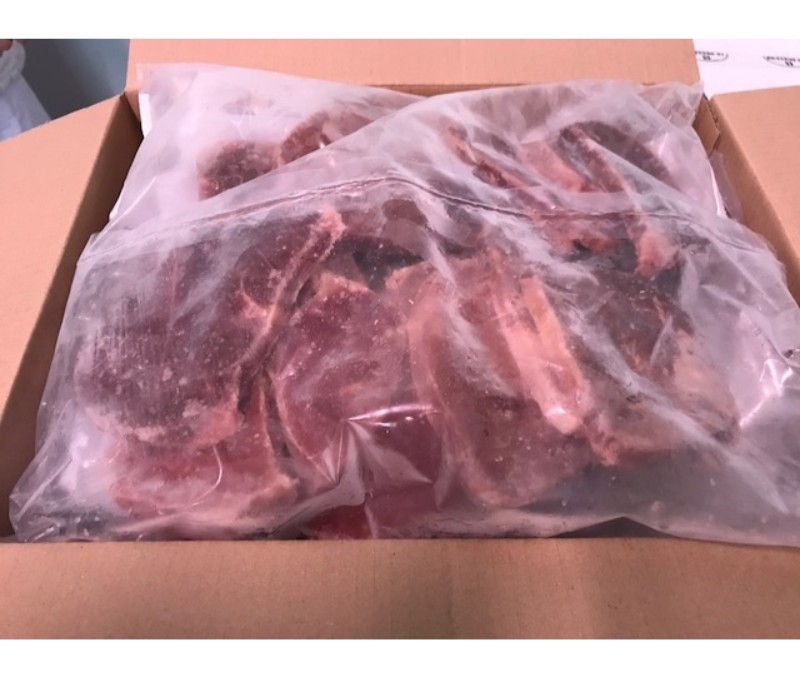 Bistec de babilla de vacuno fileteada 70-100g (Caja de 5 kg)