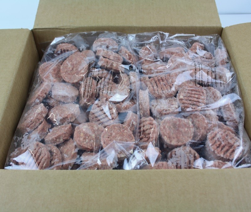 Mini burguer meat vacuno 20g (1 caja de 4 kg)