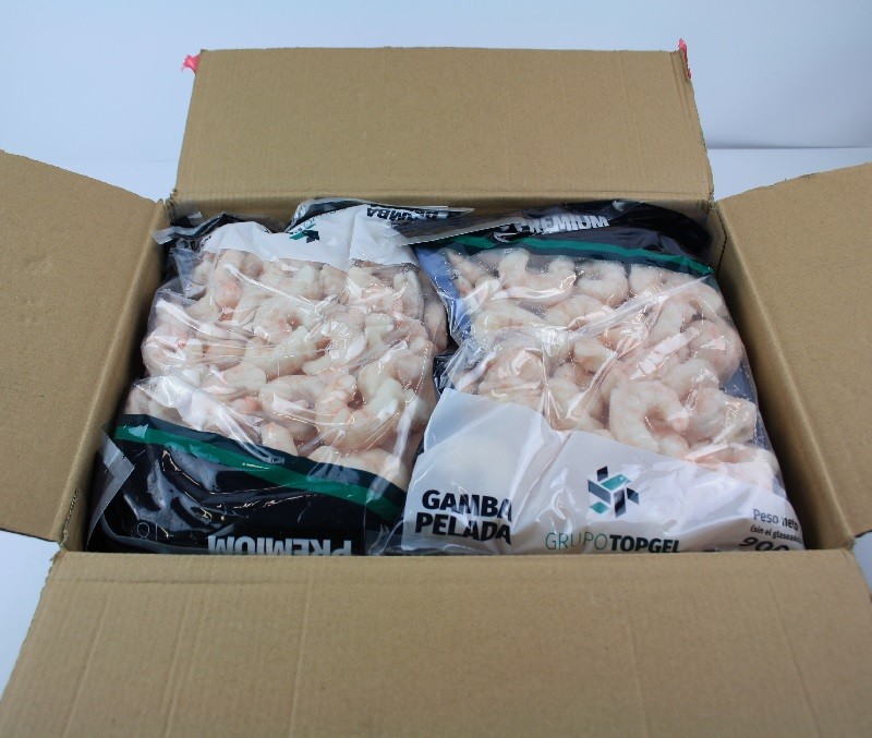 Gamba pelada 30-50 10% (1 caja de 5 kg)