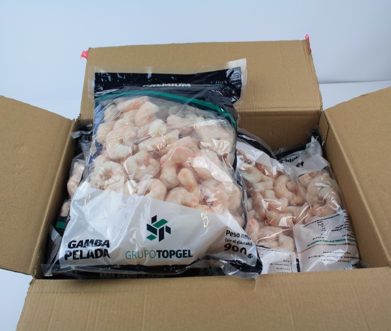 Gamba pelada 30-50 10% (1 caja de 5 kg)