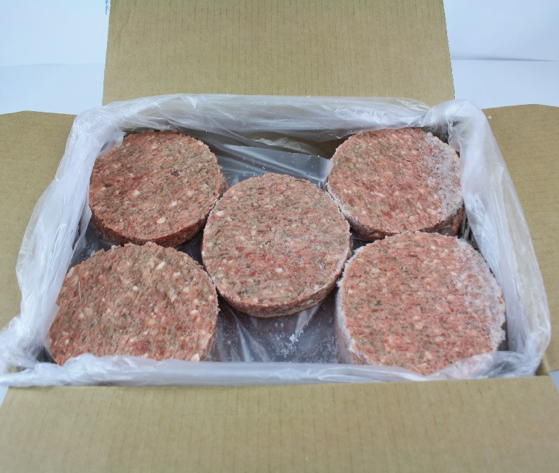 Burguer meat 100% vacuno 220g (1 caja de 5,50 kg)