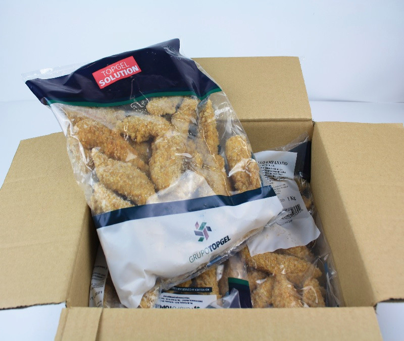 Finger de pollo empanado (1 caja de 3 kg)