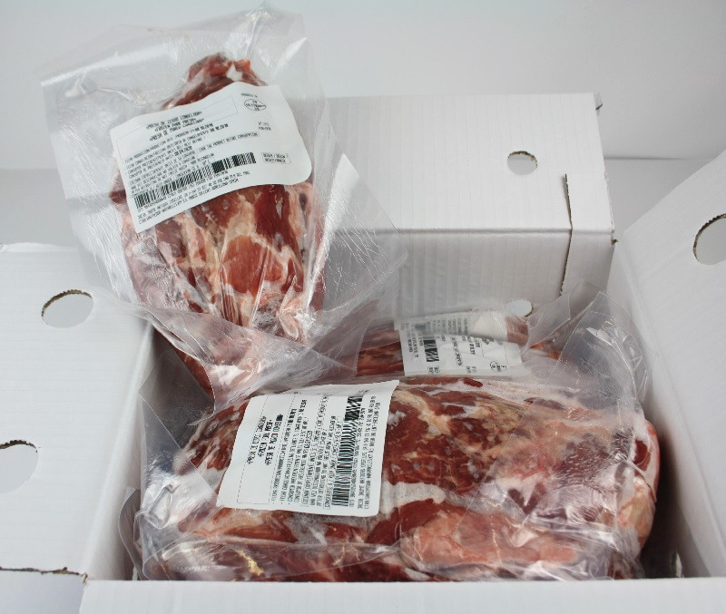 Presa de cerdo blanco (1 caja de 6 kg)