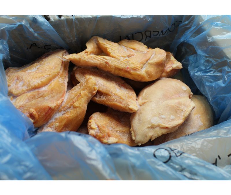 Pechuga de pollo amarilla IQF (1 caja de 6 kg)