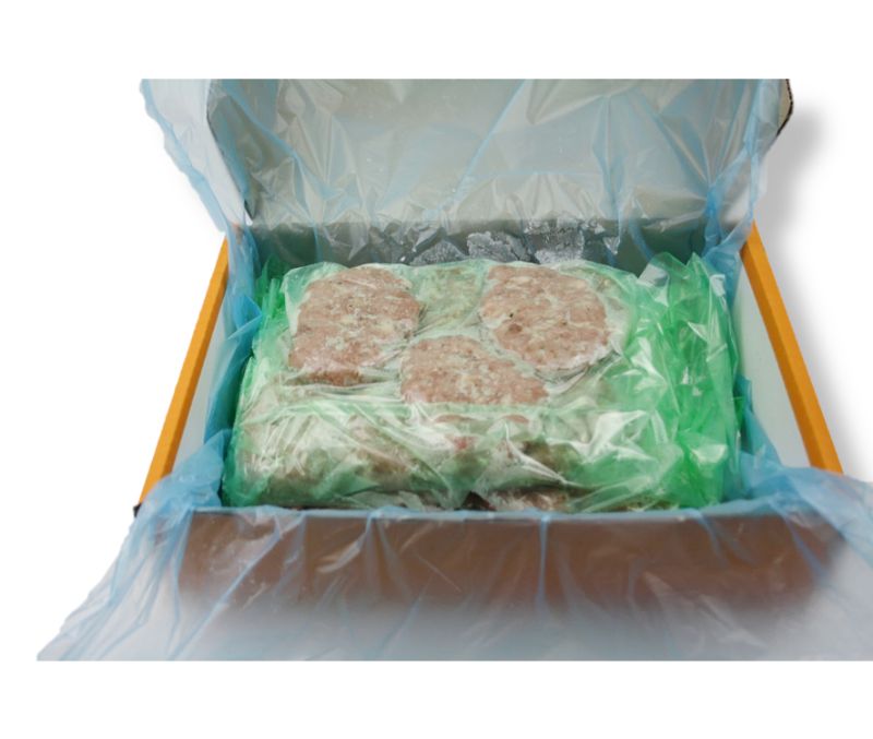 Burguer meat de pollo basic interfoliada (1 caja de 2,5 kg)