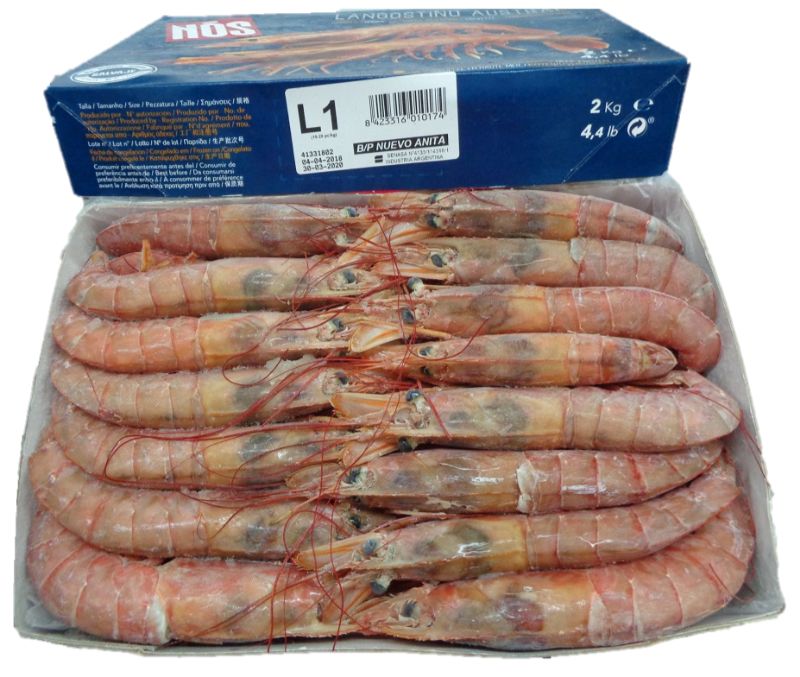 Langostino austral 10-20 piezas/kg (1 estuche de 2 kg)