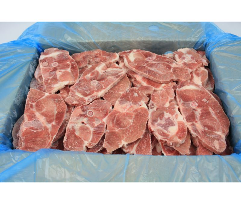 Chuletas de pavo 90-110 g (1 caja de 5 kg)