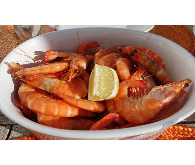 Langostino vannamei 20-30 piezas/kg 0% (1 estuche de 2 kg)