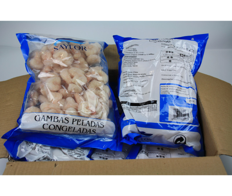 Gamba pelada 30-50 piezas/kg 45% (1 caja de 6 kg)