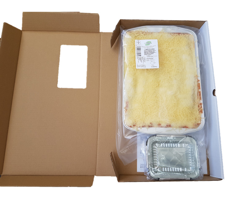 Lasaña boloñesa (1 caja de 3 kg)