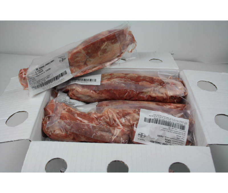 Lagarto de cerdo blanco (1 caja de 6 kg)