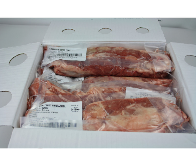 Lagarto de cerdo blanco (1 caja de 6 kg)