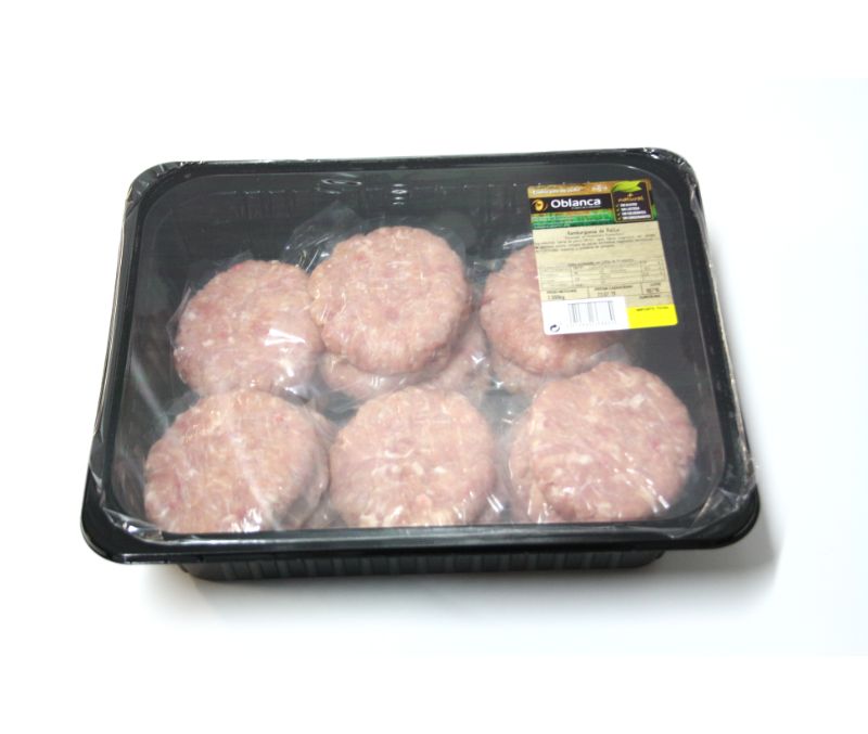 Hamburguesa de pollo Clean Label (1 bandeja de 400g)