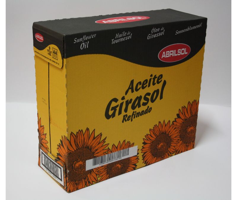 Aceite de girasol (3 garrafas de 5l)