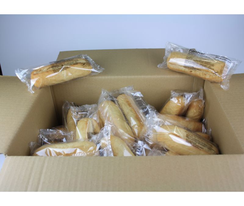 Panecillo sin gluten - 40 unidades (1 caja de 2,64 kg aprox.)