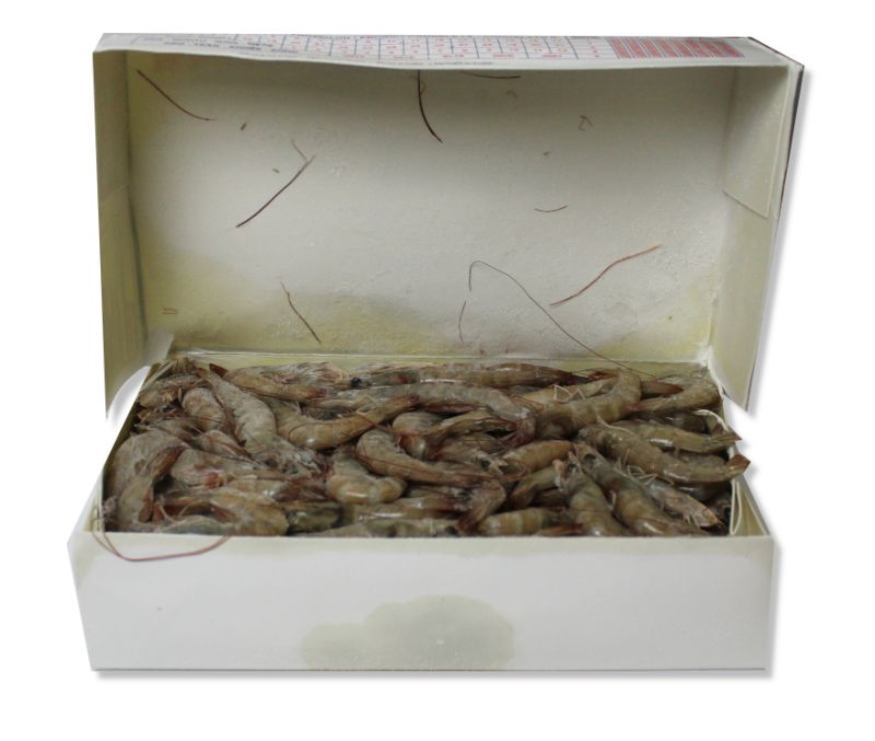 Langostino vannamei Cuba 80-100 piezas/kg (1 estuche de 2 kg)