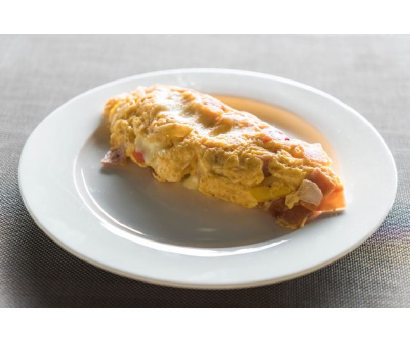 Tortilla francesa con jamón (1 caja de 6 kg)