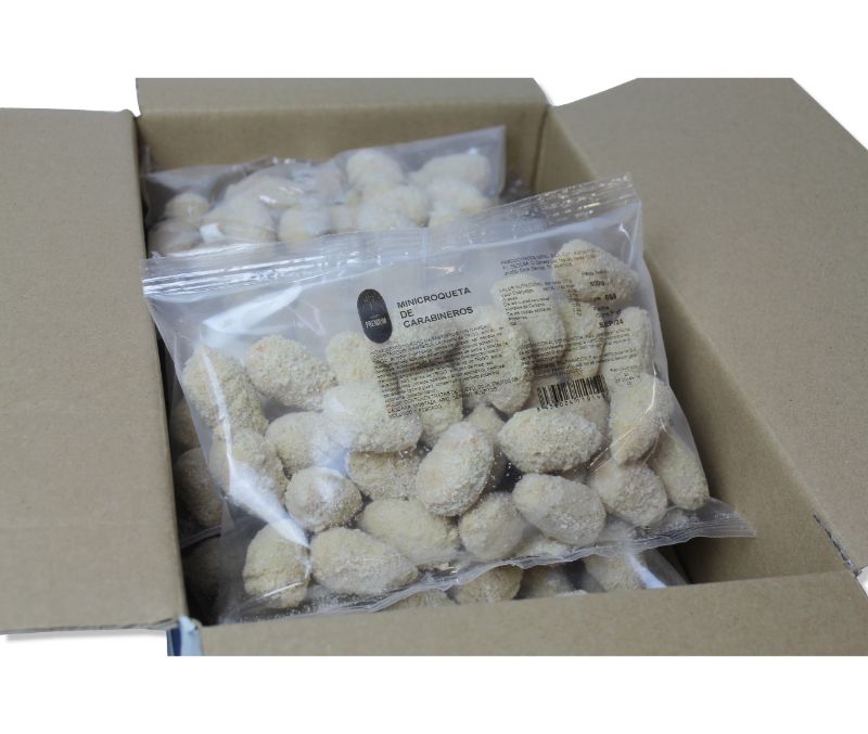 Croqueta mini de carabinero (6 bolsas de 500 g)