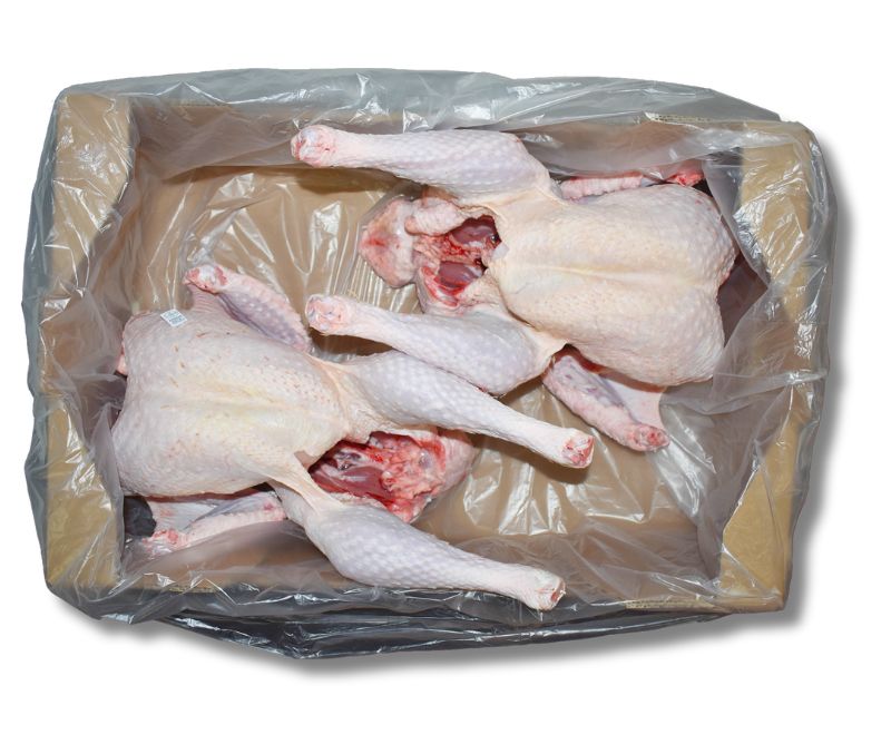 Pavo limpio Halal 5,5-7 kg/pieza (Caja de 2 piezas)