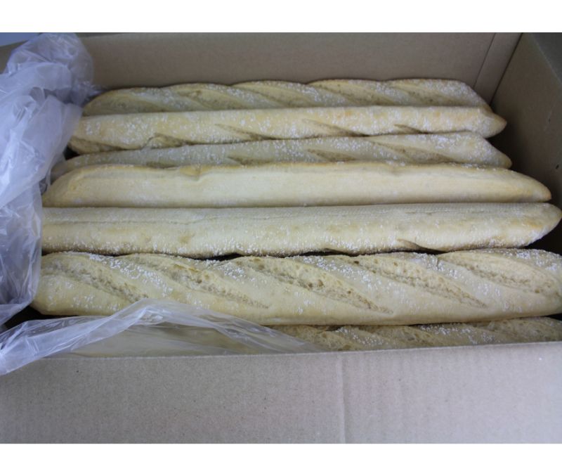 Baguette rústica mediterránea - 31 unidades (1 caja de 8,37 kg aprox.)