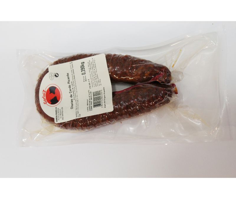 Chorizo de León picante (1 caja de 6 kg aprox.)