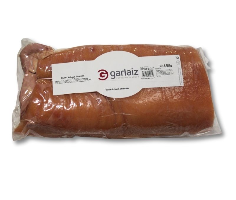 Bacon natural ahumado (1 caja de 7 kg)