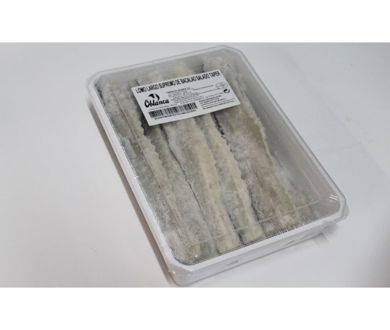 Lomos supremos de bacalao (1 estuche de 5 kg)