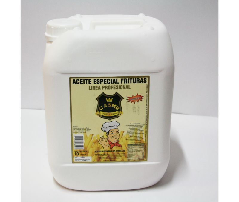 Aceite especial de fritura (2 garrafas de 10l)