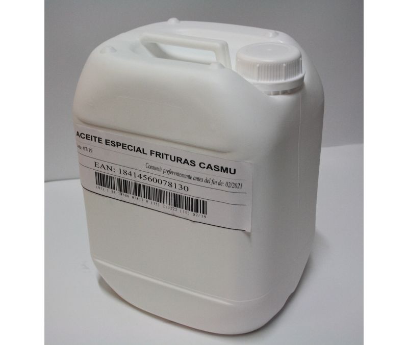 Aceite especial de fritura (2 garrafas de 10l)