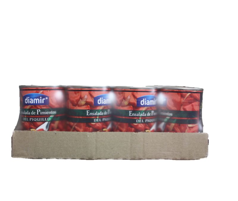 Ensalada de pimiento de piquillo (24 latas de 500 g)