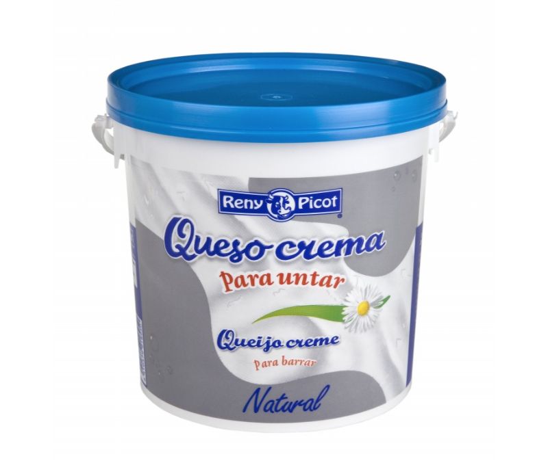 Queso crema natural (1 bote de 2 kg)